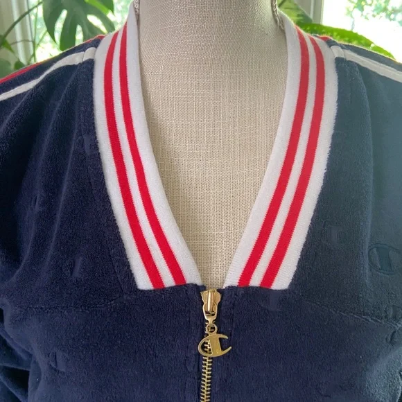 🦋 2 for $15.00  ~ Champion zip-up jacket - Picture 2 of 5